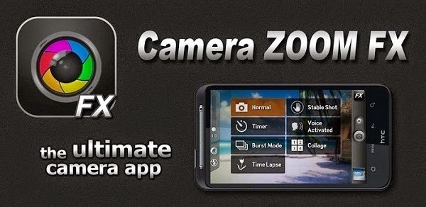 کاهش لرزش هنگام فیلمبرداری با نرم افزارCamera ZOOM FX+ دانلود