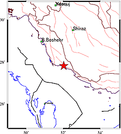 زلزله 4 ریشتری بوشهر را لرزاند + جزئیات