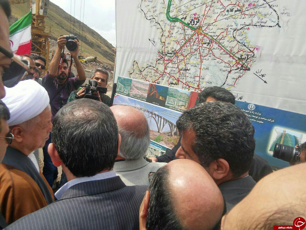 بازدید رییس مجمع تشخیص مصلحت نظام از 2 طرح ملی