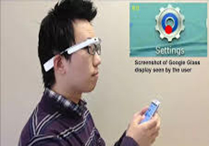 استفاده آسان کم‌بینایان از تلفن‌همراه با عینک هوشمند