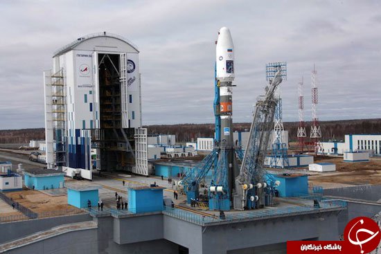 تعویق پرتاب موشک سایوز روسیه به علت نقص فنی+تصاویر