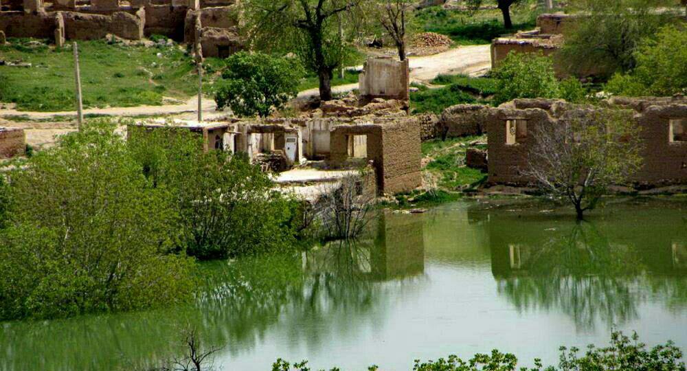 سرریز آب سد کمال صالح، دو روستا را زیر آب برد