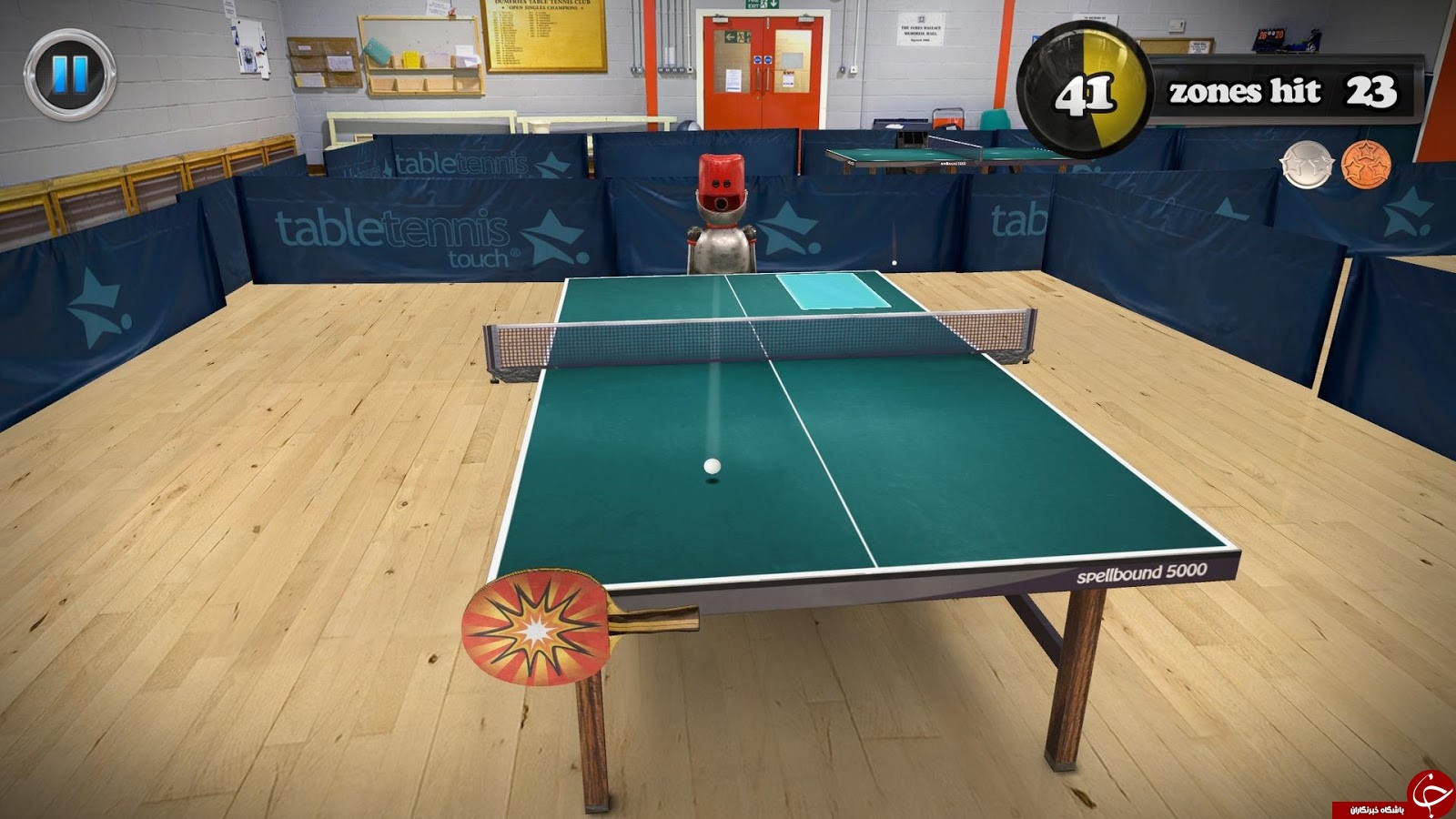 Table Tennis Touch بازی تحسین شده از طرف گوگل +دانلود