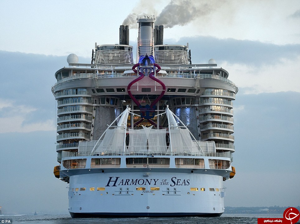 بزرگ ترین کشتی تفریحی جهان +تصاویر