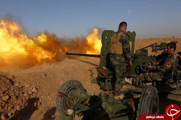 درگیری ارتش عراق با داعش در فلوجه +تصاویر