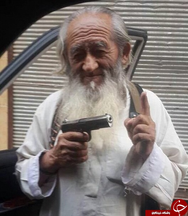 پیرترین عضو داعش + تصاویر