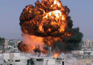وقوع انفجار تروریستی درجمع نمازگراران سوری