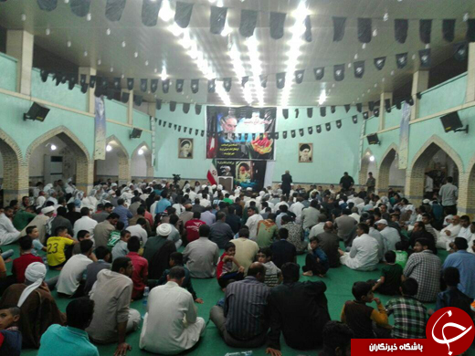 برگزاری مراسم سالگرد ارتحال امام خمینی (ره) در چوئبده + تصاویر