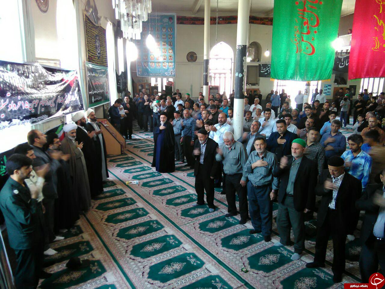 برگزاری مراسم سالگرد ارتحال امام خمینی (ره) در دوزین + تصاویر