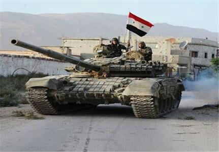 پیشرویی ارتش سوریه و کشته شدن ستونی از داعشی‌ها/کشته شدن فرمانده ارشد فلیق الشام
