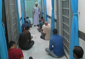 برگزاری آزمون احکام در بازداشتگاه پارسیان