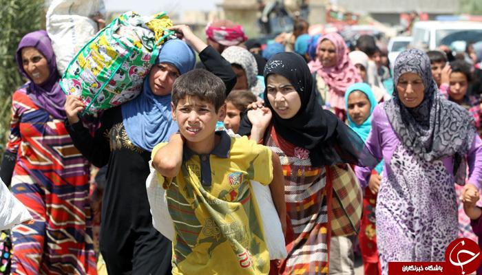 بحران در فلوجه / داعش مردم فلوجه را سپر انسانی خود قرار داده است+تصاویر