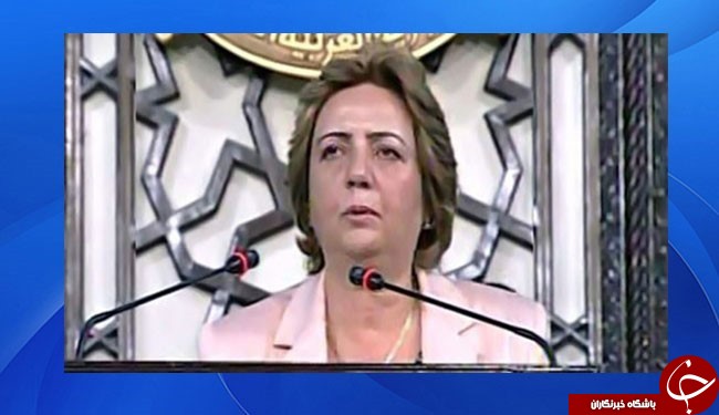 انتخاب یک زن به عنوان رئیس پارلمان سوریه