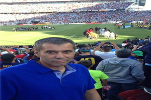 حضور مربی جدید استقلال در مسابقات کوپا آمریکا