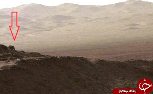 مریخ نورد«کنجکاوی» عکسی از آدم فضایی ها فرستاد ! +عکس