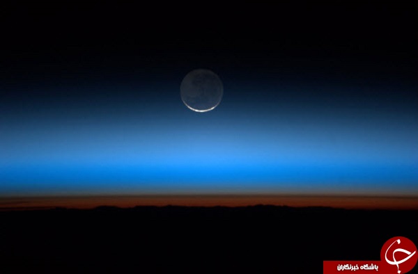 عکس ناسا از هلال ماه رمضان