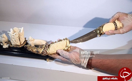 خنجر معروف «معمر قذافی» در ترکیه پیدا شد+تصاویر