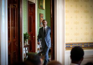 اوباما پشت درهای بسته با دالایی لاما دیدار می‌کند