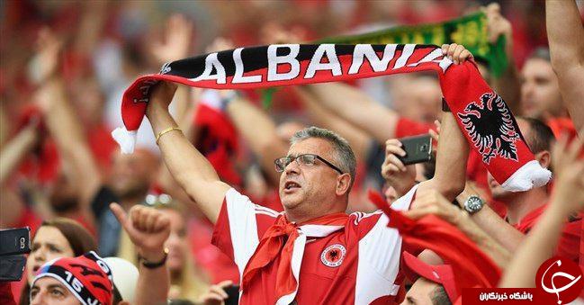 گزارش تصویری هواداران فرانسه - آلبانی