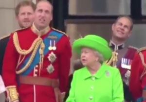 شاهزاده انگلیسی، ملکه را خشمگین کرد!+ فیلم