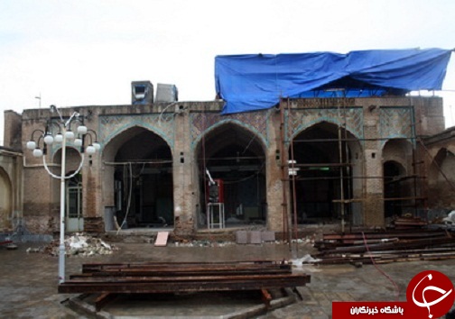 مرمت ضلع شمالی مسجد تاریخی محمدیه