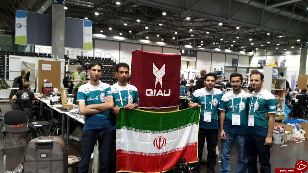 پیروزی قاطعانه تیم ایران بر آمریکا درمسابقات جهانی ربوکاپ 2016 آلمان