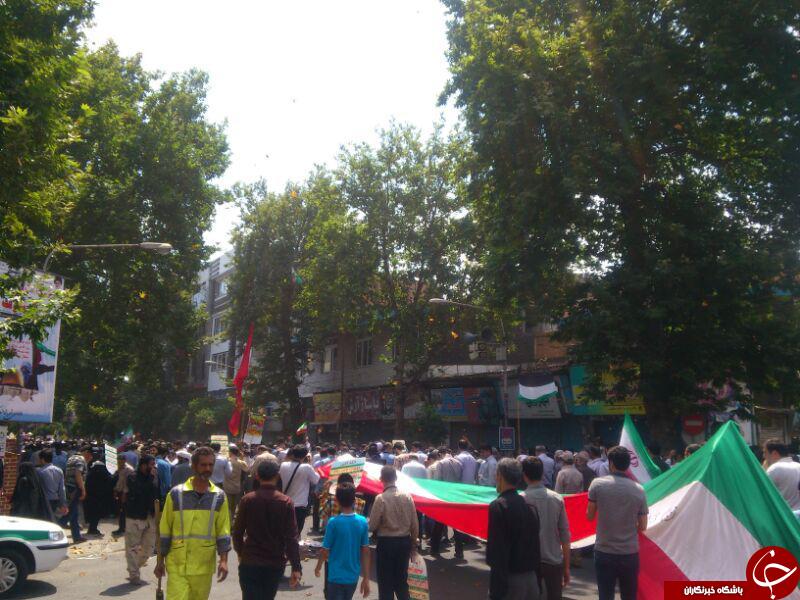 گزارش لحظه ‎به ‎لحظه از حماسه حضور مردم مازندران در روز قدس + تصاویر
