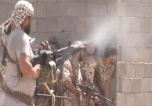 نبرد نیروهای دولت لیبی با تروریست‌های داعش در سرت + فیلم