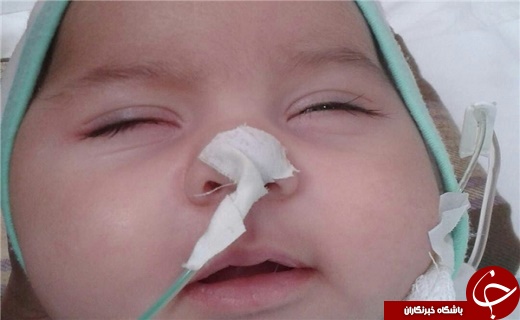 نوزاد 5 ماهه را دریابید/ زندگی نباتی امیر عباس اتفاق یا قصور پزشکی+عکس