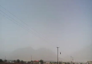 کوه شهباز در آلودگی ناپدید شد + فیلم