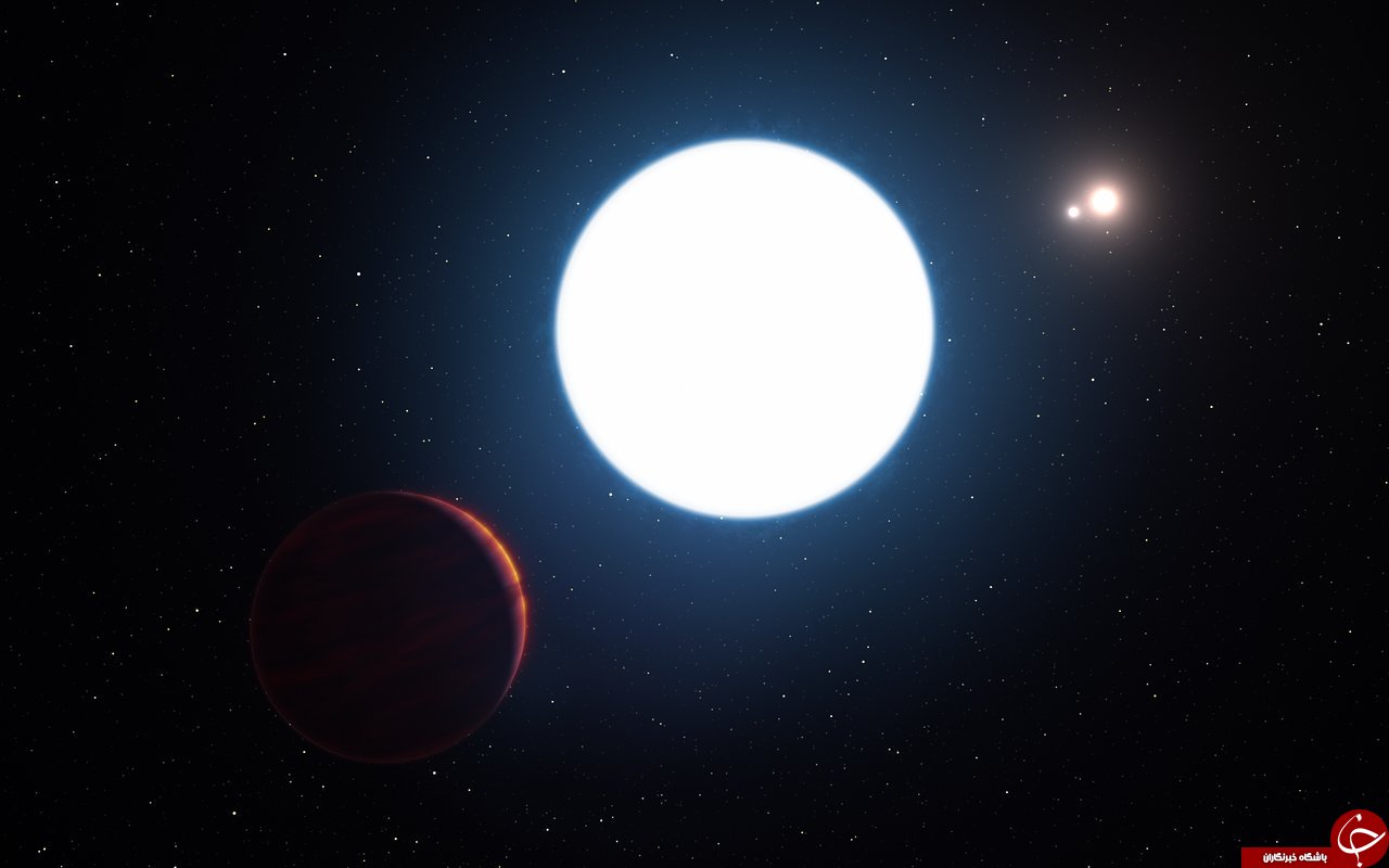 شناسایی ستاره‌شناسان سیاره‌‌ای با سه خورشید +تصاویر