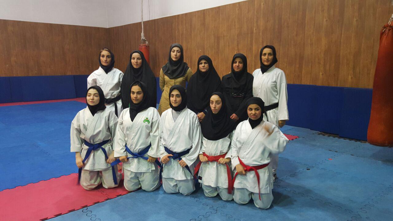 بازدید شهریان از اردوی تیم ملی کاراته ناشنوایان