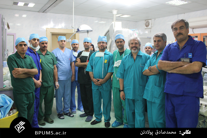 تعویض دریچه آئورت بدون جراحی قلب نخستین بار در استان بوشهر