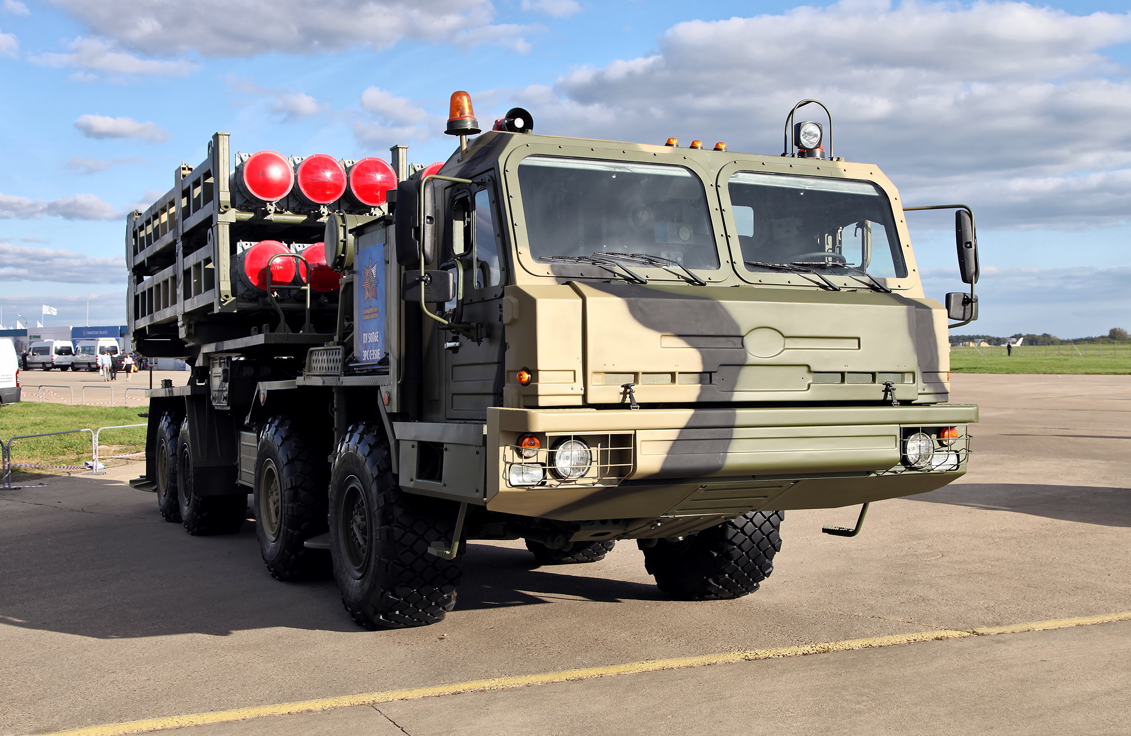 نمونه آزمایشی سامانه موشکی اس-350 روسیه، آماده بهره‌برداری+ تصاویر