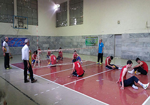 برپایی اردوی تیم ملی والیبال نشسته در مشهد