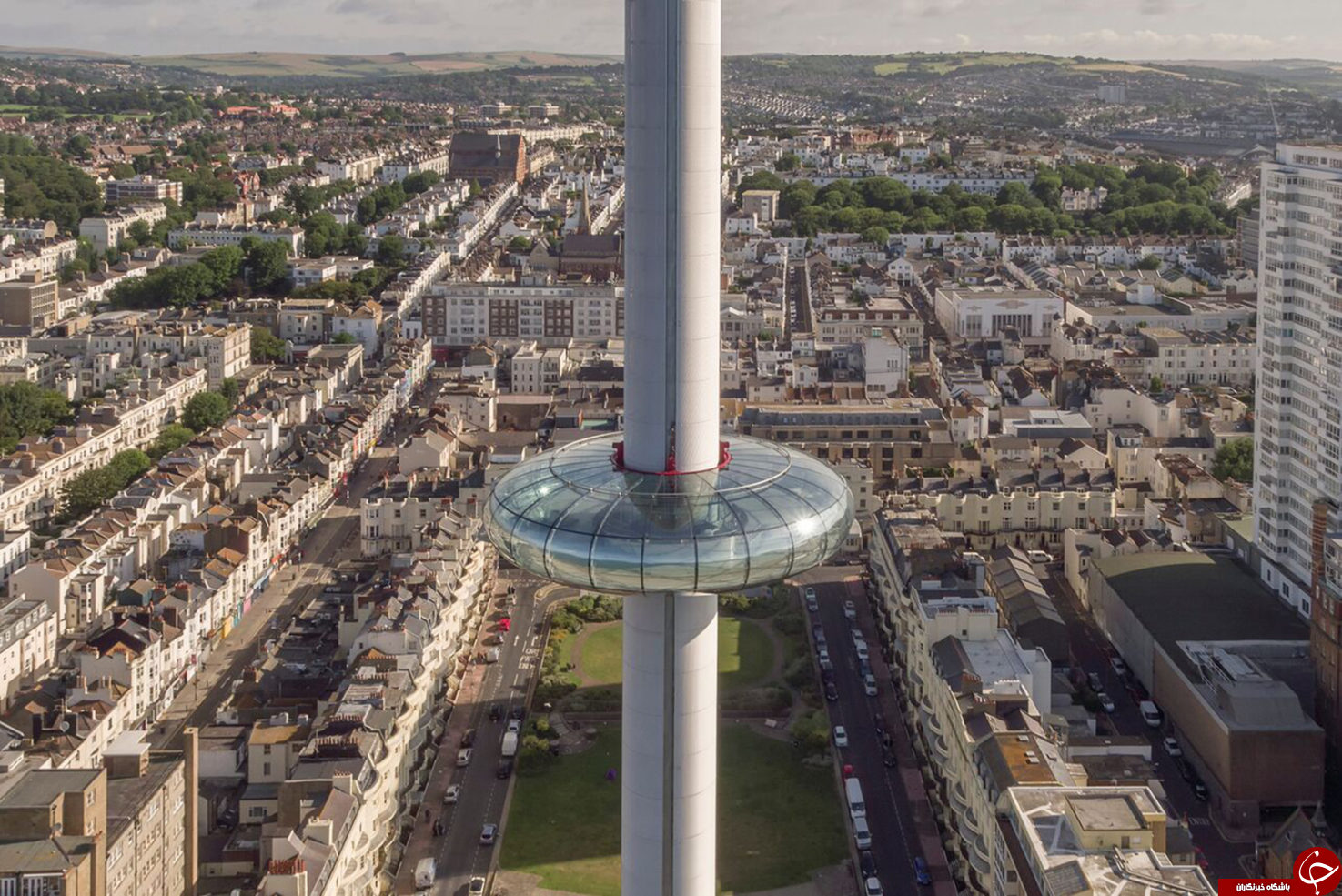 رونمایی از باریک ترین برج جهان در انگلستان