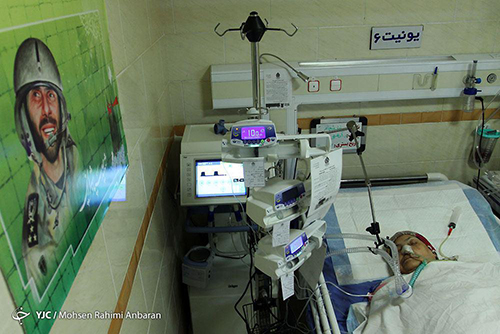 بستری شدن مادر شهید صیاد شیرازی در بیمارستان شمس الشموس مشهد+ تصویر