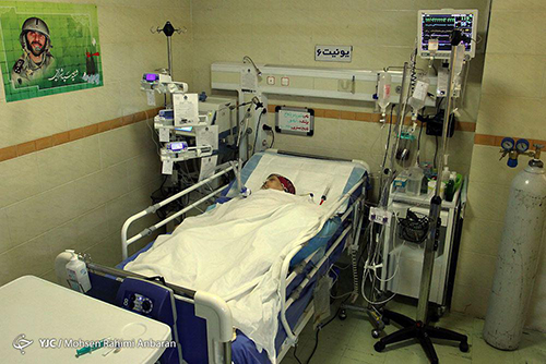 بستری شدن مادر شهید صیاد شیرازی در بیمارستان شمس الشموس مشهد+ تصویر