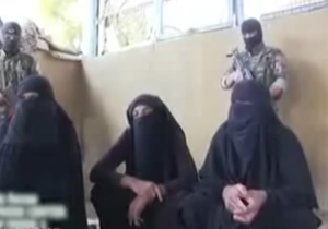 دستگیری نیروهای فراری گروهک تروریستی داعش با لباس زنانه + فیلم