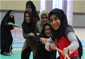 برگزاری مسابقه ورزشی مادر و دختر در فارس
