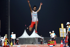 رقابت محمد ارزنده در پرش طول المپیک ریو+فیلم