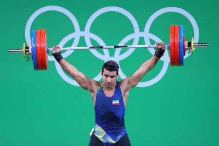 کسب مقام هفتمی وزنه بردار ایلامی در مسابقات وزنه برداری المپیک ریو
