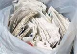 جمع آوری کاغذهای باطله در دهگلان