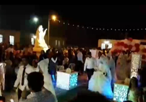 جشن عروسی 14 زوج در یک شب! + فیلم