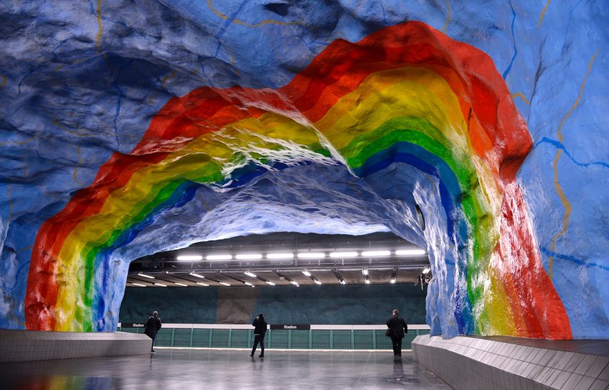 زیباترین ایستگاه های مترو در جهان+تصاویر