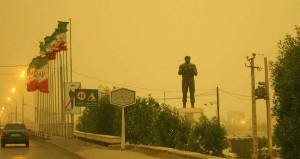 گرد و غبار 4 برابر حد مجاز هوا در خوزستان