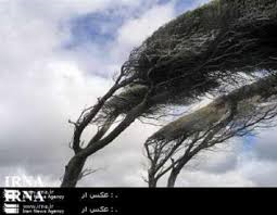 پیش بینی وزش تند باد در آسمان استان
