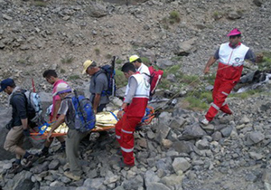 مرگ کوهنوردیاسوجی درارتفاعات بیدهندکوه کرکس نطنز