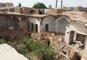 تخریب خانه شیخ الاسلام در آران و بیدگل + فیلم