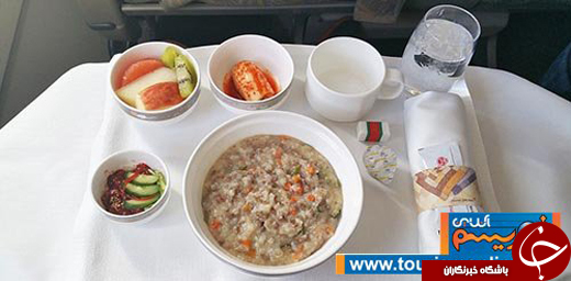 عکس/ سفر به عشق غذای هواپیمایی!